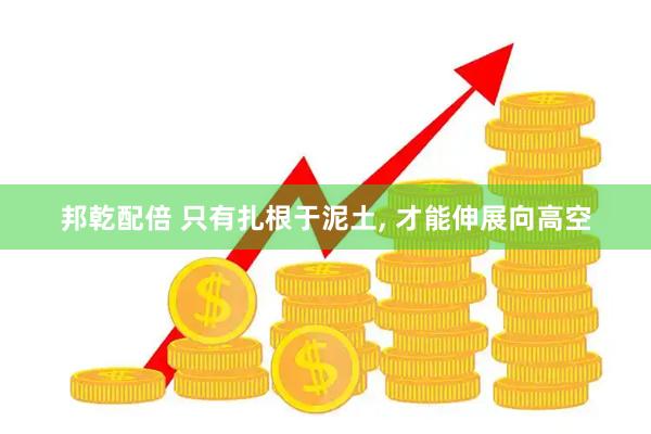 邦乾配倍 只有扎根于泥土, 才能伸展向高空